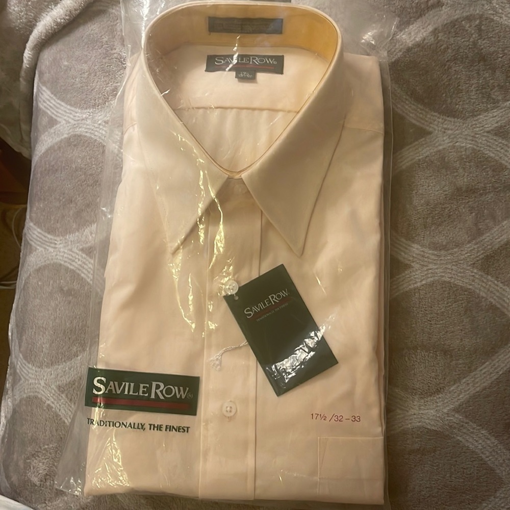 Savile Row men’s dress shirt